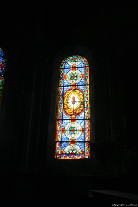 Holy Cross church Saint-Pourain-Sur-Sioule / FRANCE 