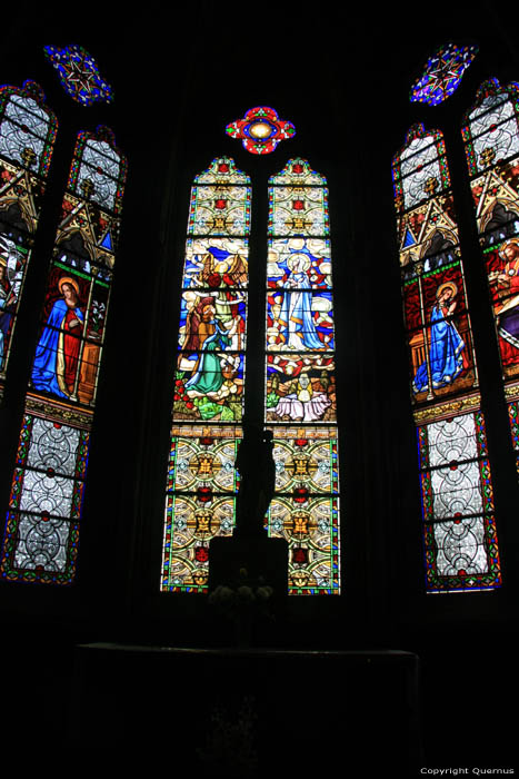 Holy Cross church Saint-Pourain-Sur-Sioule / FRANCE 