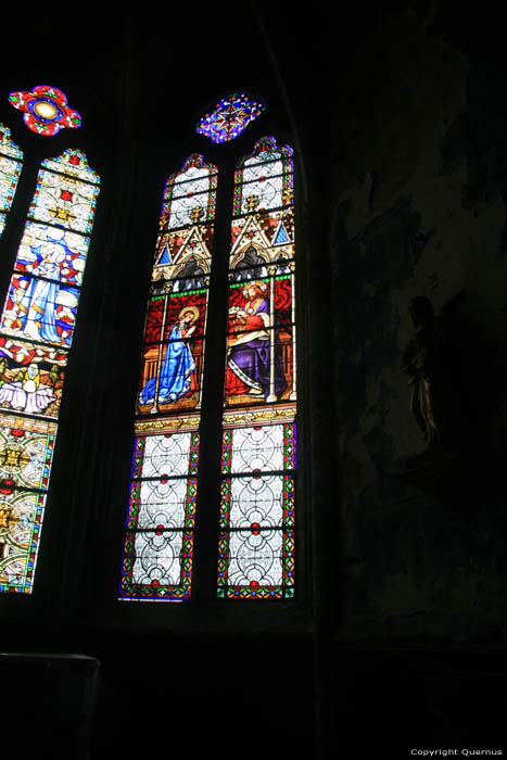 �glise Sainte Croix Saint-Pourain-Sur-Sioule / FRANCE 