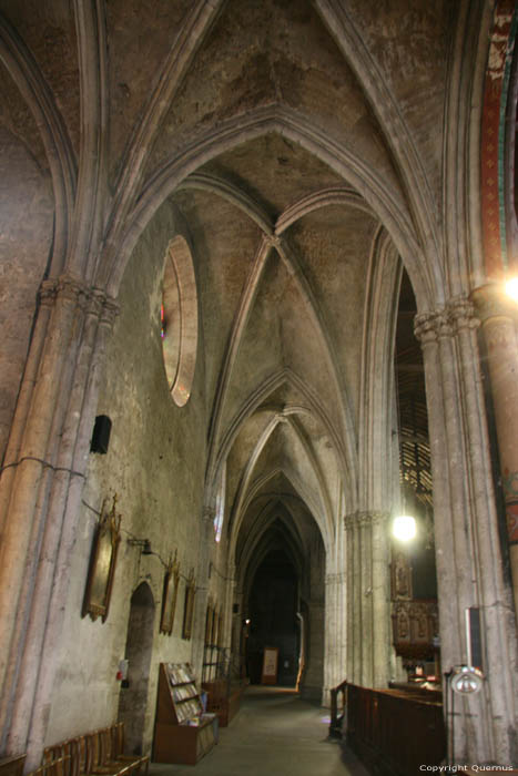 Holy Cross church Saint-Pourain-Sur-Sioule / FRANCE 