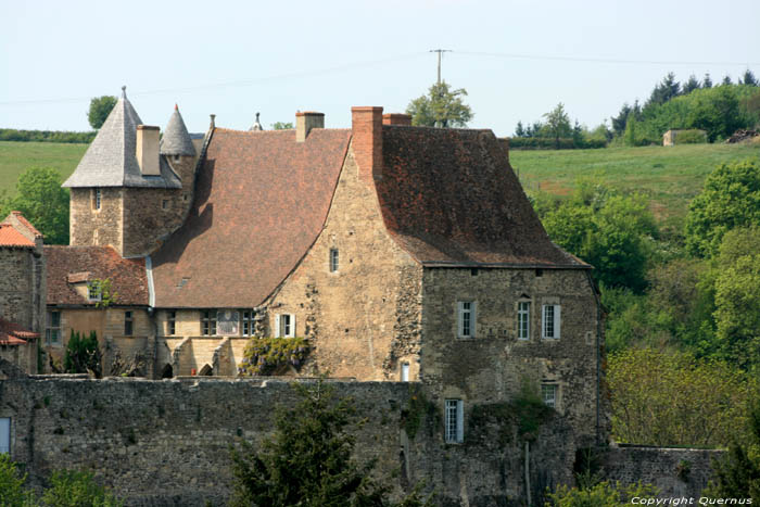 Abbay Bndictine et glise Saint-Vincent Chantelle / FRANCE 