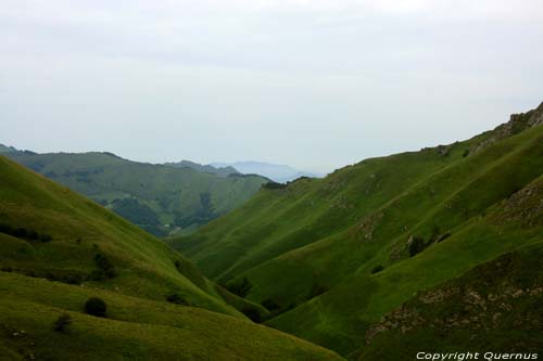 Valley close to Arpa cave Estrenuby / FRANCE 