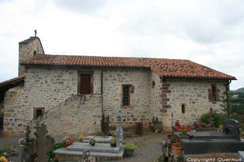 Saint Andrew's chapel Ahaxe Alciette Bascassan / FRANCE 