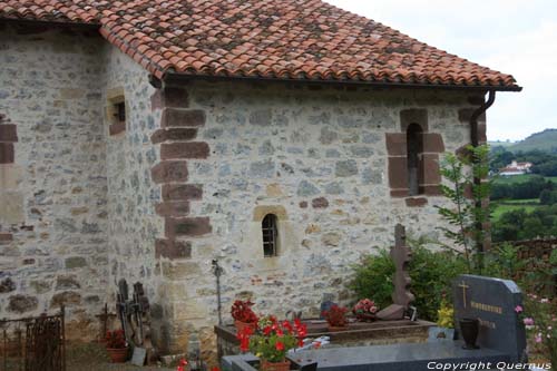 Saint Andrew's chapel Ahaxe Alciette Bascassan / FRANCE 