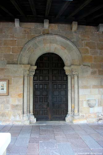 Saint Mary's church (Santa Maria de la Oliba) Villaviciosa / Spain 