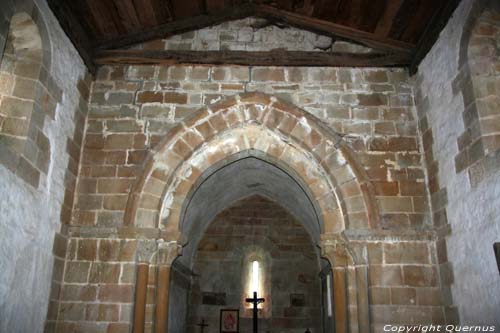 Saint Eulalie's church (Santa Eulalia) Lloraza / Spain 