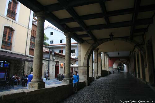 House with pillars Avils / Spain 