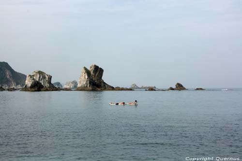 Playa Silencio (Silent Beach) Castaeras in CUDILLERO / Spain 