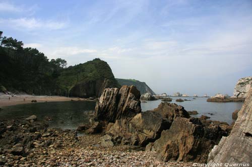 Playa Silencio (Stil Strand) Castaeras in CUDILLERO / Spanje 