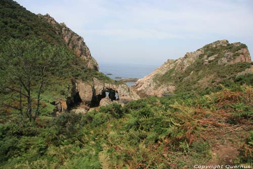 Beach further than Playa Silencio Castaeras in CUDILLERO / Spain 