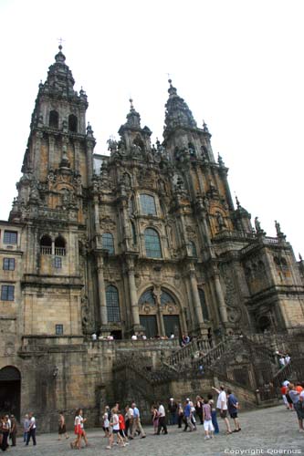 Sint-Jacobus van Compostellacathedraal Santiago de Compostella / Spanje 