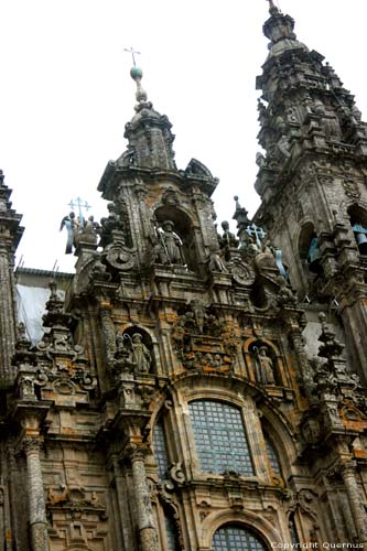 Sint-Jacobus van Compostellacathedraal Santiago de Compostella / Spanje 