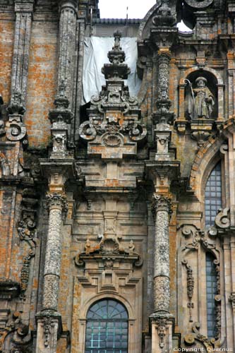 Sint-Jacobus van Compostellacathedraal Santiago de Compostella / Spanje 