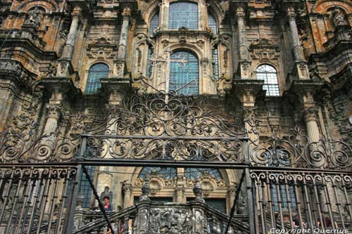 Sint-Jacobus van Compostellacathedraal Santiago de Compostella / Spanje 