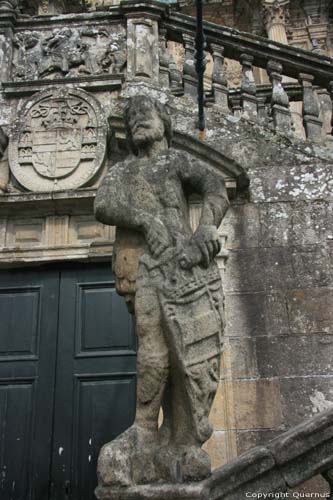 Saint James of Compostella's cathedral Santiago de Compostella / Spain 