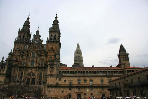 Sint-Jacobus van Compostellacathedraal Santiago de Compostella / Spanje 