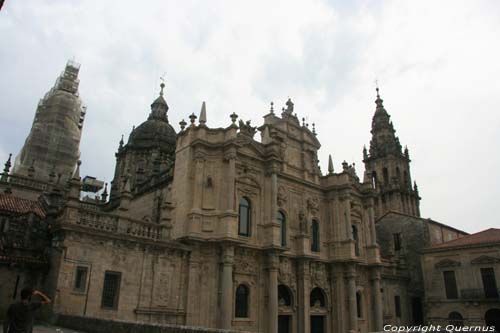 Sint-Jacobus van Compostellacathedraal Santiago de Compostella / Spanje 