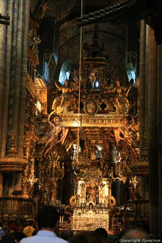 Sint-Jacobus van Compostellacathedraal Santiago de Compostella / Spanje 