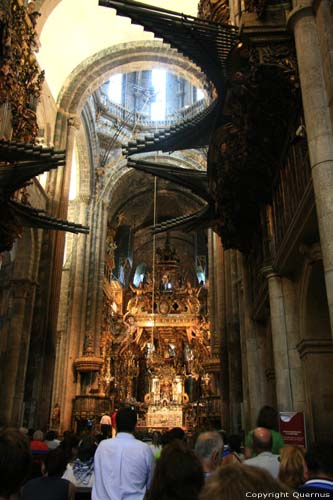 Cathdrale Saint Jacques de Compostella Santiago de Compostella / Espagne 