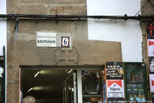 House with Cross Santiago de Compostella / Spain 