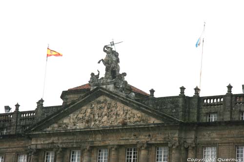 Rajoy Paleis Santiago de Compostella / Spanje 