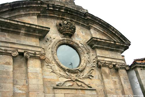 glise Sainte Marie de Camino Santiago de Compostella / Espagne 