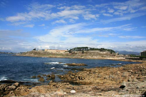 Enceinte de ville - chteau de Monte Ral Baiona / Espagne 