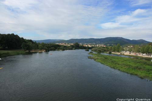 Lima river Ponte de Lima / Portugal 