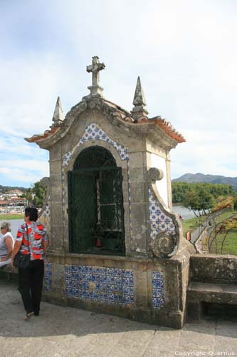 Kapel op brug Ponte de Lima / Portugal 