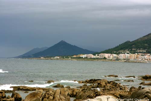 Kust Vila Praia de Ancora in Viana do Castelo / Portugal 