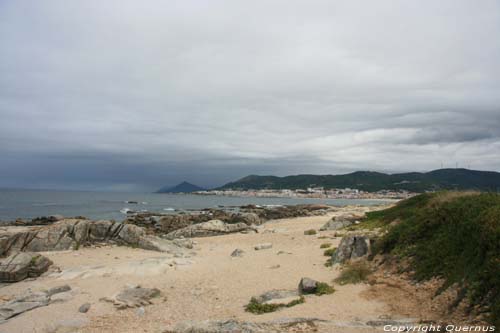 Kust Vila Praia de Ancora in Viana do Castelo / Portugal 