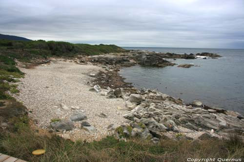 Kust Vila Praia de Ancora in Viana do Castelo / Portugal 