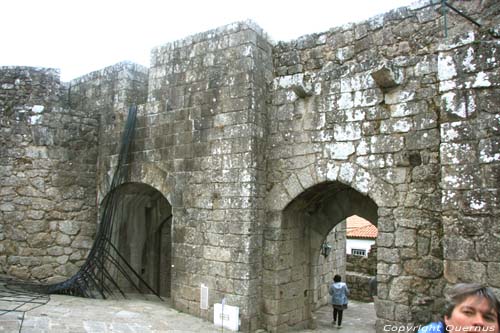 Castle Vila Nova de Cerveira in Viana do Castelo / Portugal 