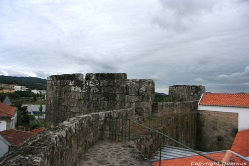 Castle Vila Nova de Cerveira in Viana do Castelo / Portugal 