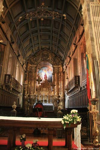 Onze-Lieve-Vrouw-van-de-Olijfboomkerk Vila Nova de Cerveira in Viana do Castelo / Portugal 