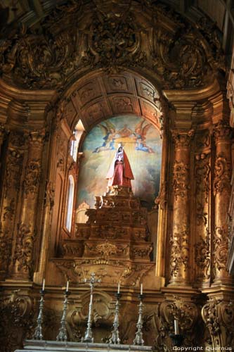 Our Lady of the Olivetree church (Igreja de Nossa Senhora da Oliveira) Vila Nova de Cerveira in Viana do Castelo / Portugal 