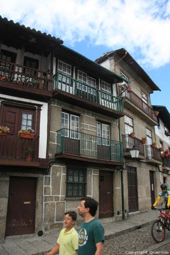 Series of old houses Guimares / Portugal 