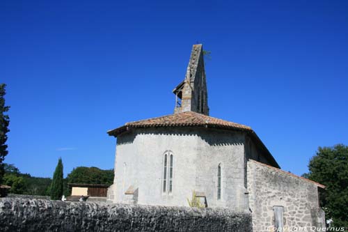 Saint Pomponia's church Pompogne / FRANCE 