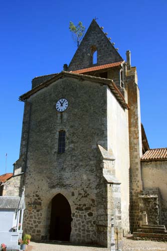 Saint Pomponia's church Pompogne / FRANCE 