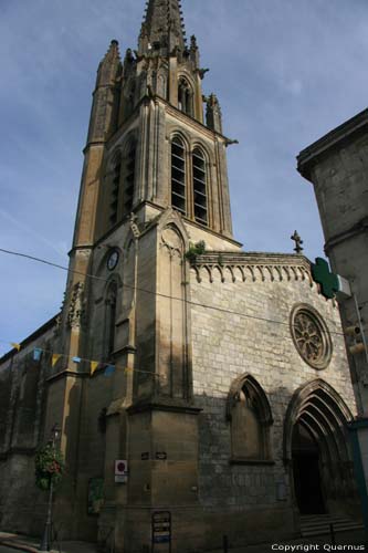 Kerk Port Sainte Foy en Ponchapt / FRANKRIJK 