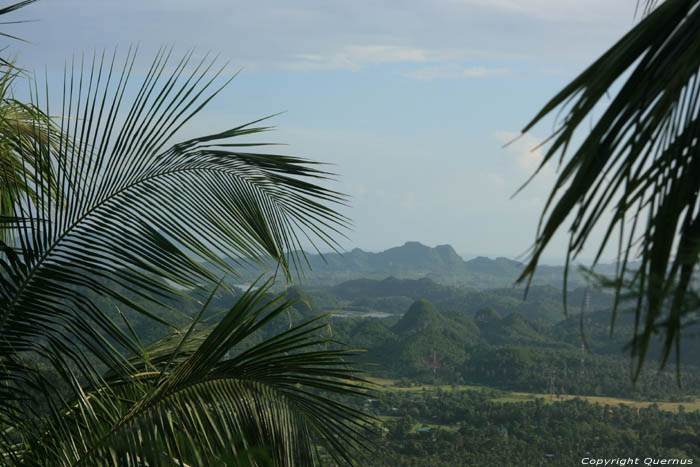 Vue depuis Parc National de Quezon Pagbilao / Philippines 
