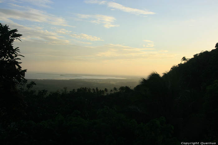 Vue depuis Parc National de Quezon Pagbilao / Philippines 