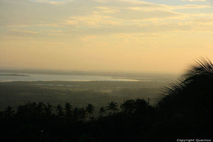 Uitzicht van Quezon Nationaal Park Pagbilao / Filippijnen 