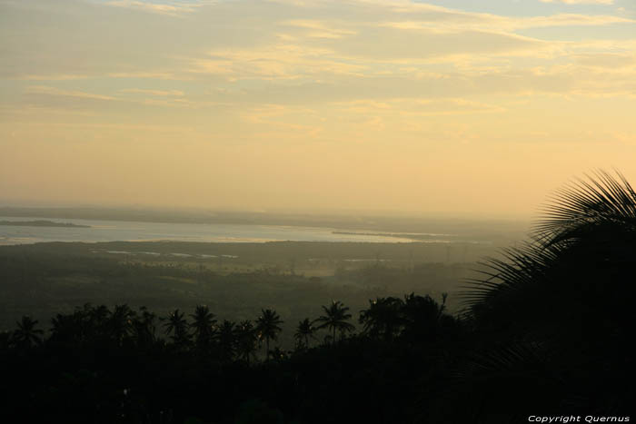 Vue depuis Parc National de Quezon Pagbilao / Philippines 