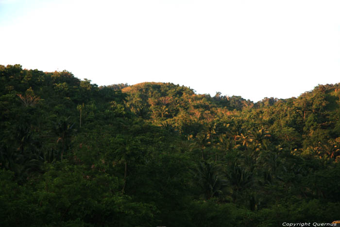 Vue depuis Parc National de Quezon Pagbilao / Philippines 