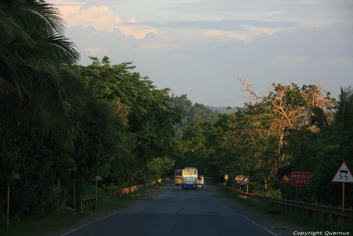 Vue depuis Parc National de Quezon Pagbilao / Philippines 