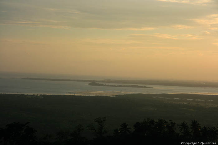 Vue depuis Parc National de Quezon Pagbilao / Philippines 