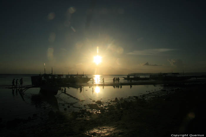 Zonsondergang Donsol / Filippijnen 