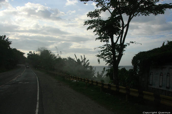 Coastal line Gumaca / Philippines 