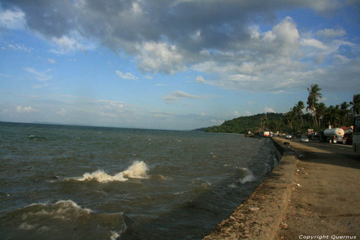 Coastal line Gumaca / Philippines 